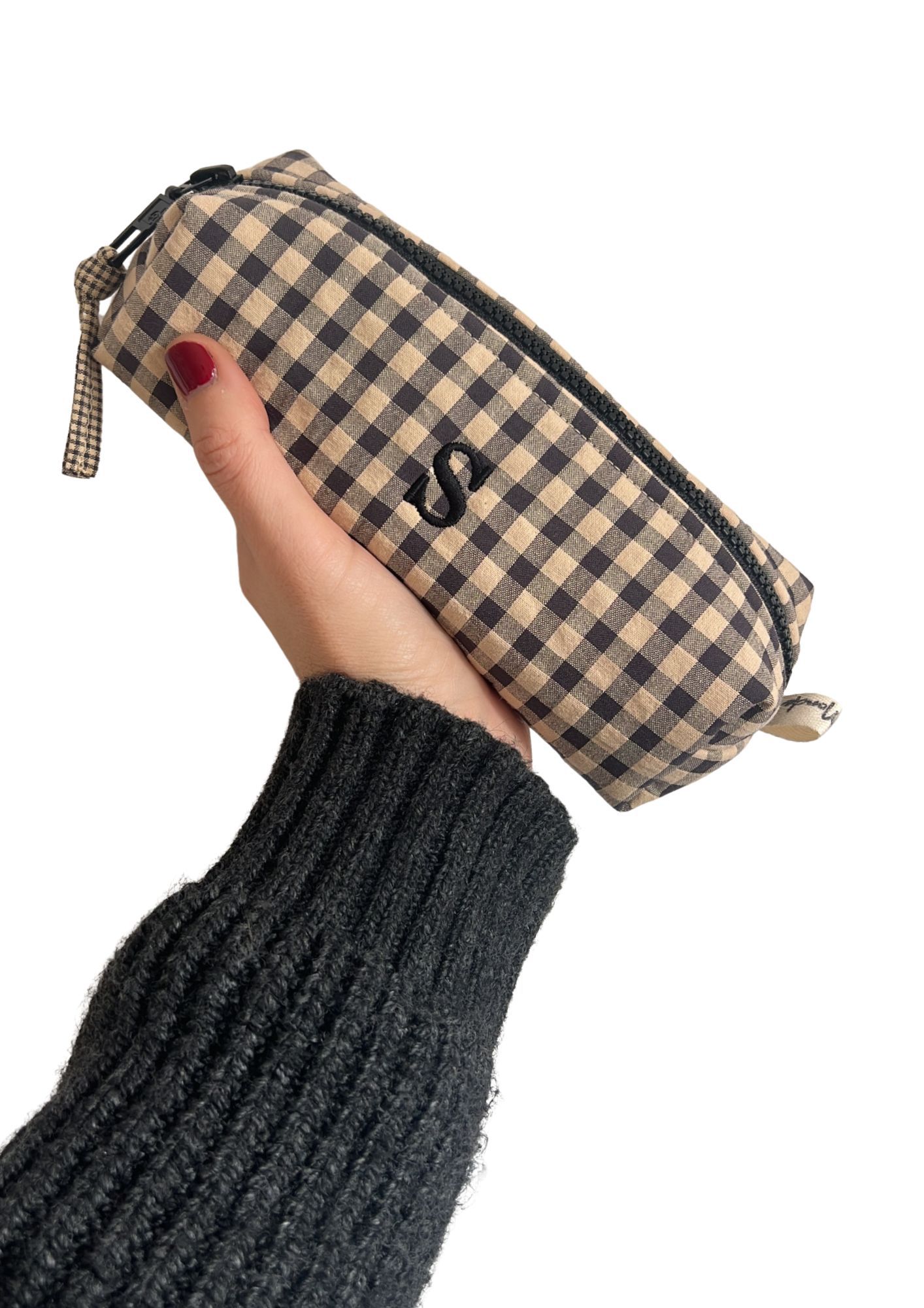 Estuche cuadros Negro y Beig
